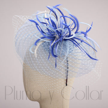 Cappello Accessorio Pluma y Collar 1771